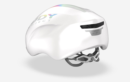 RUDY PROJECT Kask rowerowy aerodynamiczny NYTRON PRO white iridescent matte