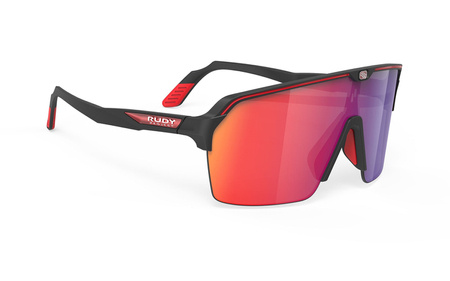 RUDY PROJECT Okulary przeciwsłoneczne SPINSHIELD AIR black matte multilaser red