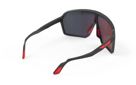 RUDY PROJECT Okulary przeciwsłoneczne SPINSHIELD czarno-czerwone