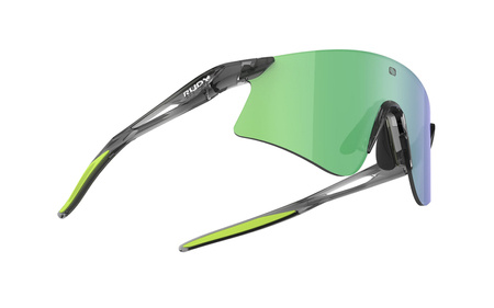 RUDY PROJECT Okulary rowerowe ASTRAL crystal ash RP optics multilaser green