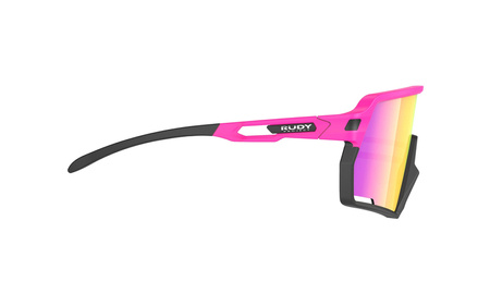 RUDY PROJECT Okulary rowerowe KELION pink fluo matte - RP Optics multilaser sunset