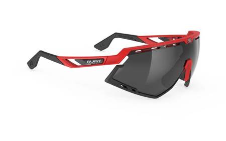 RUDY PROJECT Okulary sportowe DEFENDER czarno-czerwone
