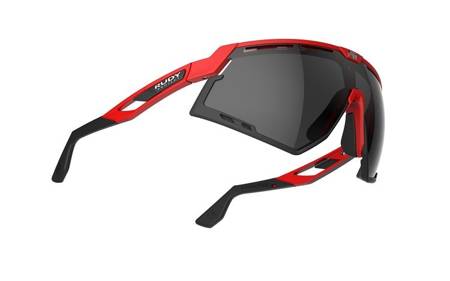 RUDY PROJECT Okulary sportowe DEFENDER czarno-czerwone
