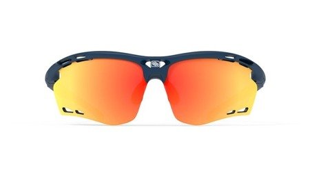 RUDY PROJECT Okulary sportowe PROPULSE BLUE NAVY MATTE MULTILASER ORANGE granatowo-pomarańczowe