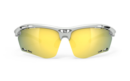 RUDY PROJECT Okulary sportowe PROPULSE Light Grey Matte / Multilaser Yellow