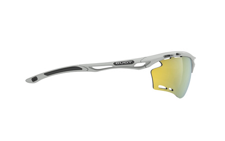 RUDY PROJECT Okulary sportowe PROPULSE Light Grey Matte / Multilaser Yellow