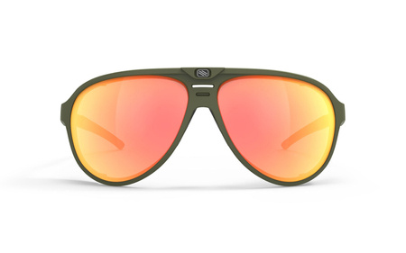 RUDY PROJECT Okulary sportowe STARDASH olive/multilaser orange
