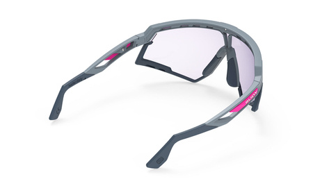 RUDY PROJECT Okulary sportowe z fotochromem DEFENDER IMPACTX PHOTOCHROMIC GLACIER MATTE AVIO 2 laser purple