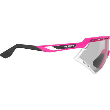 RUDY PROJECT Okulary sportowe z fotochromem DEFENDER IMPACTX PHOTOCHROMIC fluo pink 2 laser black