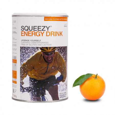 SQUEEZY Napój energetyczny 500 g Pomarańczowy