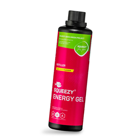 SQUEEZY Żel energetyczny REFILLER 500 ml cytryna