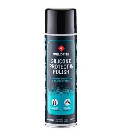 WELDTITE Spray ochronny do ramy SILICONE PROTECT&POLISH SPRAY 500 ml