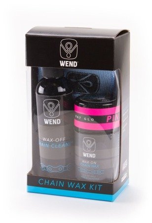 WEND Zestaw CHAIN WAX KIT fluo różowy