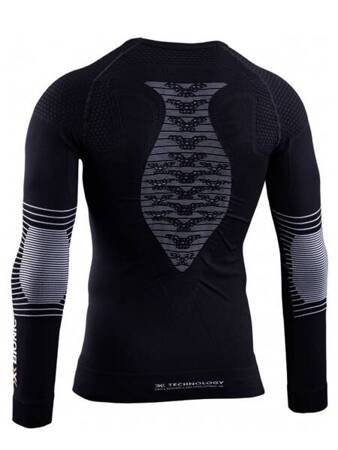 XBIONIC Koszulka biegowa termoaktywna ENERGIZER 4.0 SHIRT opal black/arctic white