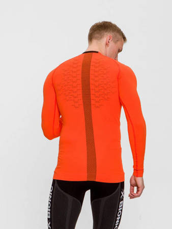 XBIONIC Koszulka biegowa termoaktywna THE TRICK RUN 4.0 pomarańczowa