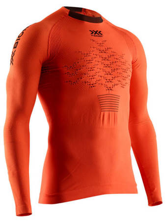 XBIONIC Koszulka biegowa termoaktywna THE TRICK RUN 4.0 pomarańczowa