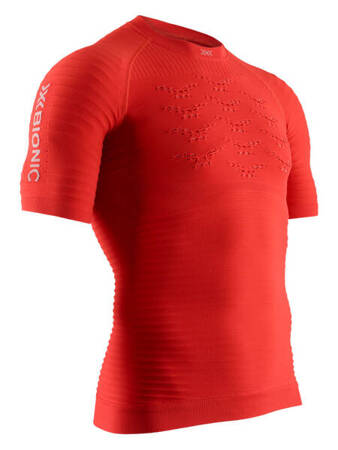 XBIONIC Koszulka męska termoaktywna EFFEKTOR RUN SHIRT 4.0 sunset orange/ pearl grey