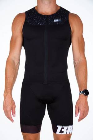 ZEROD Koszulka triathlonowa START TRISINGLET strobolight