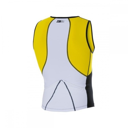 ZEROD Koszulka triathlonowa uSinglet Żółta