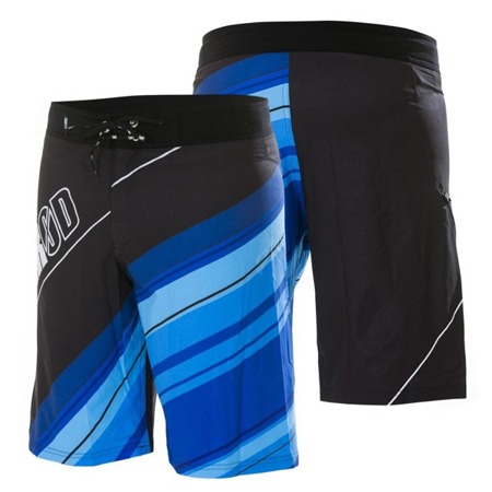 ZEROD Spodenki BOARDSHORTS Czarno-Błękitne