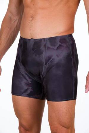 ZEROD Spodenki pływackie BOXERS dark shadows tie&dye