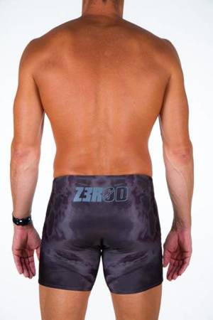 ZEROD Spodenki pływackie BOXERS dark shadows tie&dye