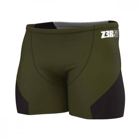 ZEROD Spodenki pływackie BOXERS khaki/dark grey