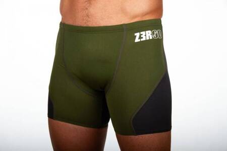 ZEROD Spodenki pływackie BOXERS khaki/dark grey