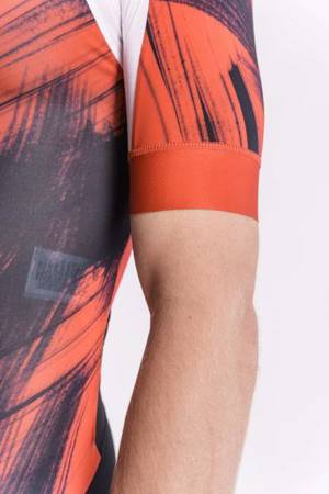 ZEROD Strój triathlonowy RACER TT SUIT red vivacity