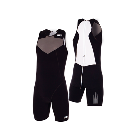 ZEROD Strój triathlonowy męski ELITE TRISUIT black series