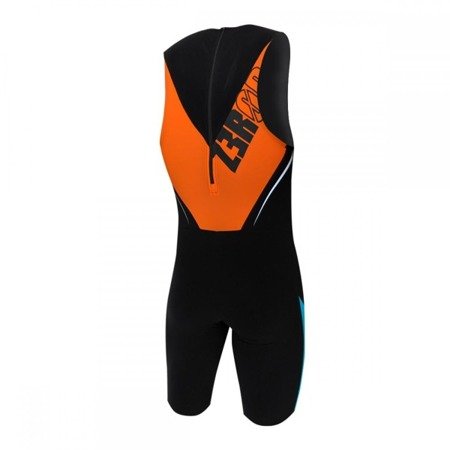 ZEROD Swimskin ELITE SPEEDSUIT black/atoll/orange