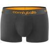 COMFYBALLS Bokserki REGULAR COTTON charcoal flame orange