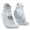 COMPRESSPORT Skarpetki do biegania krótkie ProRacing Socks V4 biało-szare