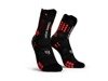 COMPRESSPORT Skarpetki do biegania trailowe ProRacing Socks v3.0 czarno-czerwone