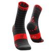 COMPRESSPORT Skarpetki rowerowe ProRacing Socks v3.0 ULTRALIGHT BIKE czarno-czerwony