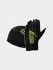 RONHILL Zestaw czapka biegowa + rękawiczki biegowe BEANIE AND GLOVE SET black/fluo yellow