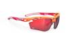 RUDY PROJECT Okulary sportowe PROPULSE Mandarin Fade/Coral Matte Multilaser Red