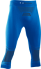 XBIONIC Spodnie biegowe 3/4 termoaktywne ENERGIZER 4.0 niebieskie